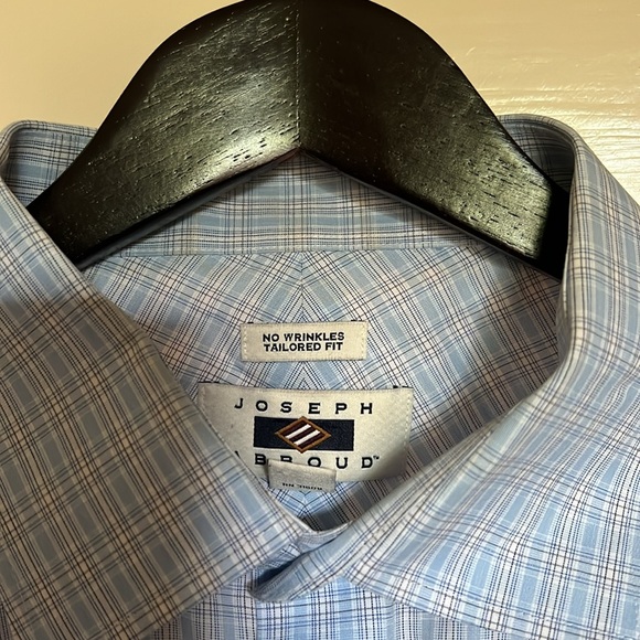 Joseph Abboud blue button up - Picture 2 of 3